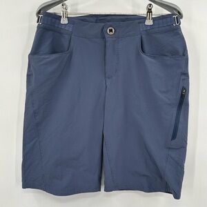 Patagonia Women's Dirt Craft Bike Shorts size 6 with 11" Inseam Blue Style 24587